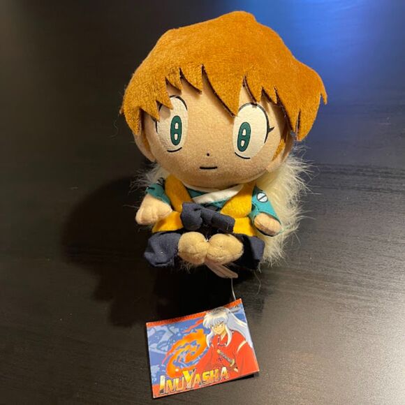 Inuyasha Shippo Inu Yasha Banpresto 2002 Plush Toy Doll Japan Anime Manga - Picture 1 of 3